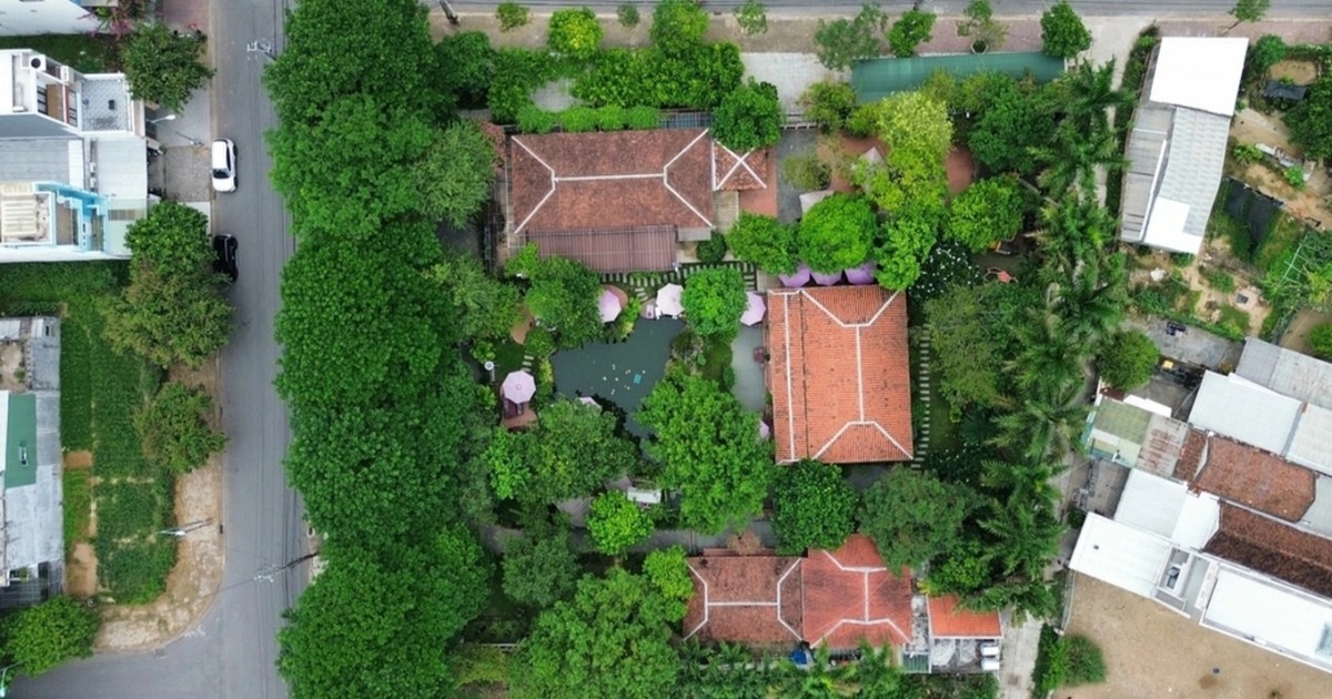 Đất thổ cư là gì - khu dân cư nhà ở Việt Nam nhìn từ trên cao