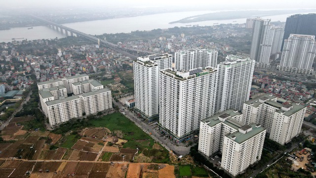 Khu đô thị Hà Nội nhìn từ trên cao - luật đất đai 2024 thay đổi định giá và bồi thường