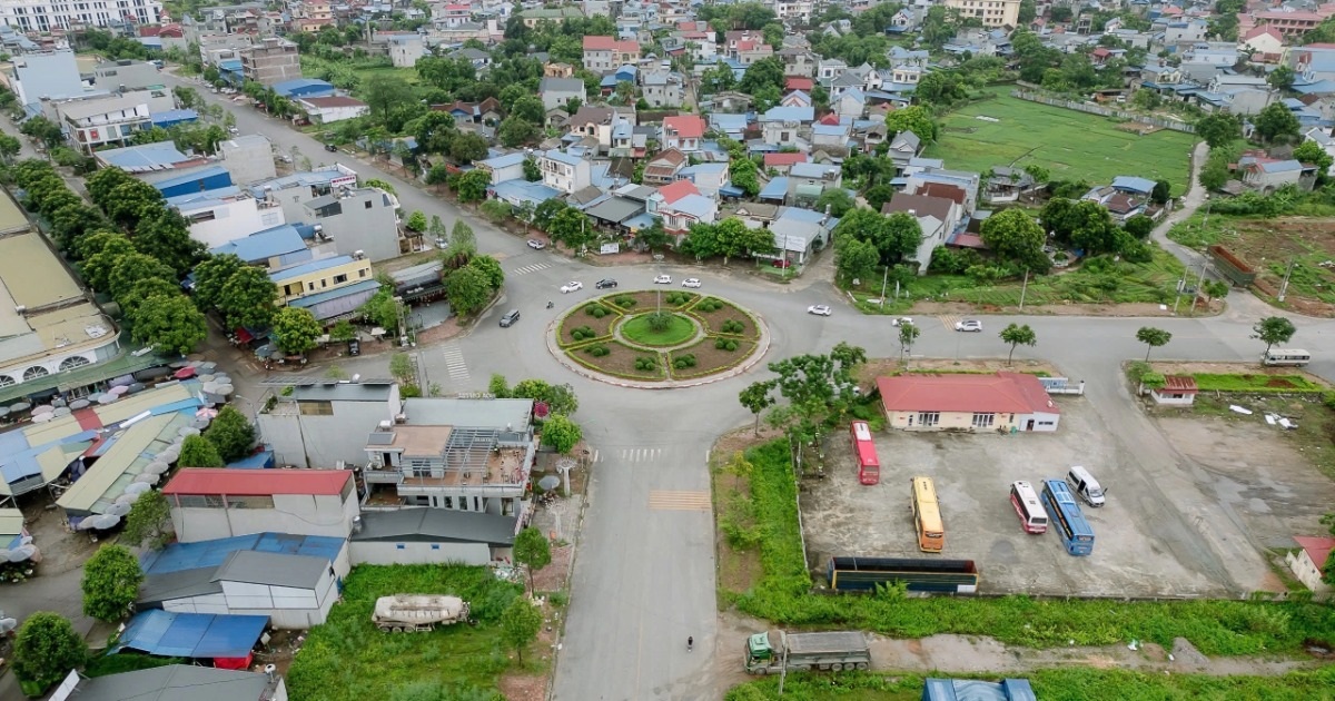 thị trấn đất nền tỉnh lẻ miền Bắc quy hoạch đô thị