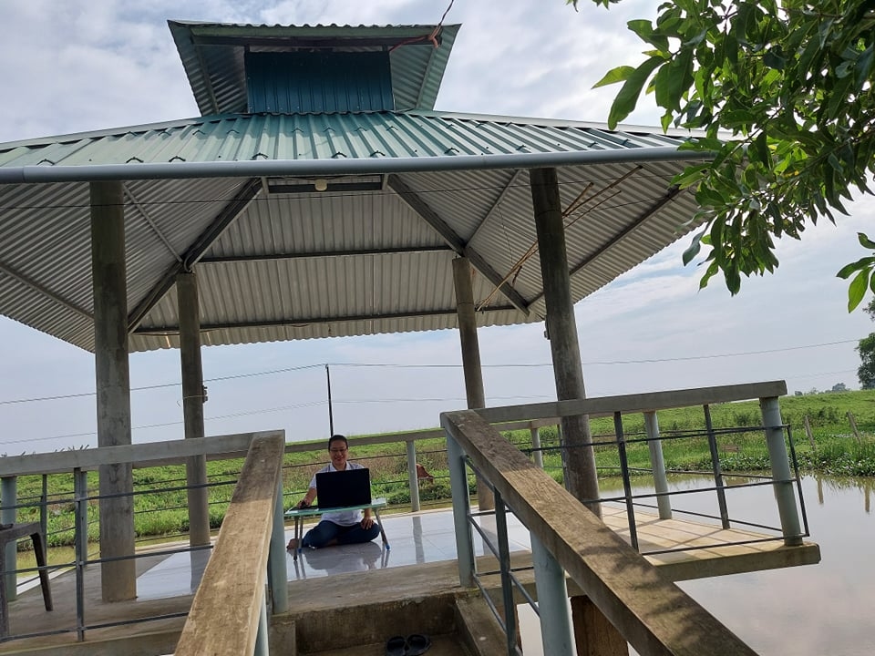 Cuộc sống tại khu vực đất ở nông thôn ONT — làng quê yên bình Việt Nam